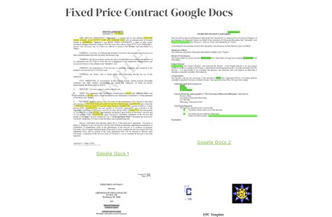 Google Doc Contract Template Free