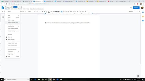 google docs word document editing, How to edit word documents in google docs