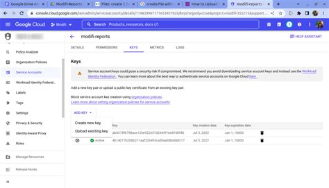 google drive api download file json format, How to enable the google drive api