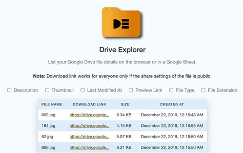 google drive file list, Get a list of all google drive files & folders in google sheet. Folders wished simplified could