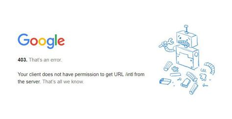 google error code 403, What is http 403 error programmatic 101