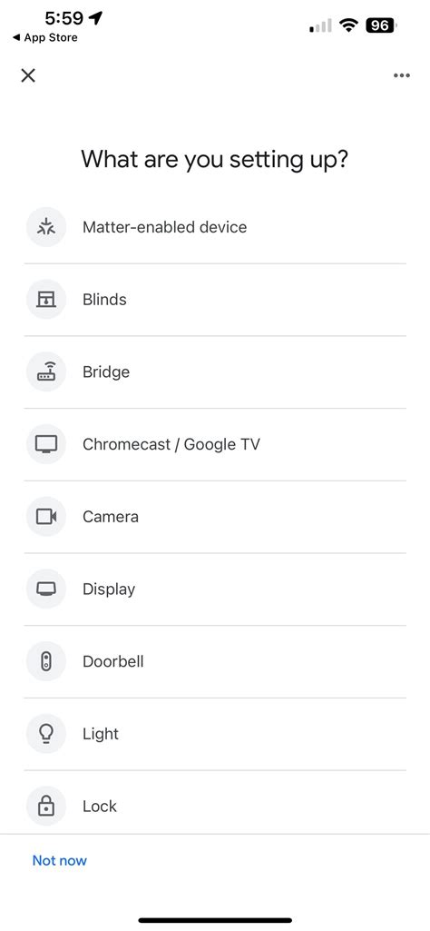 google home app device type icons, Icons in google home
