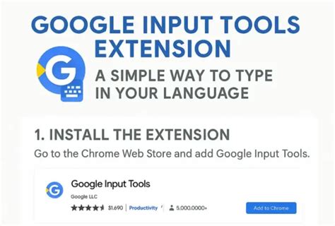 google input tools extension, How do i use google input tools on my windows 11/10 pc?