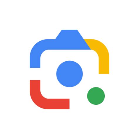 google lens camera app icon, Google lens vector svg icon