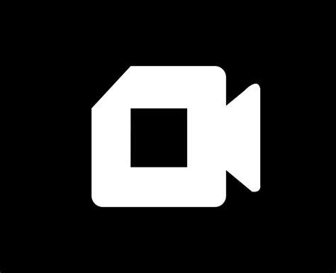 google meet icon black background, Black google meet background