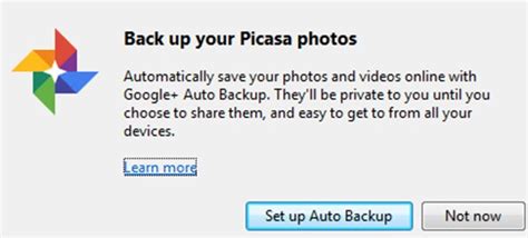 google picasa picture backup software, 