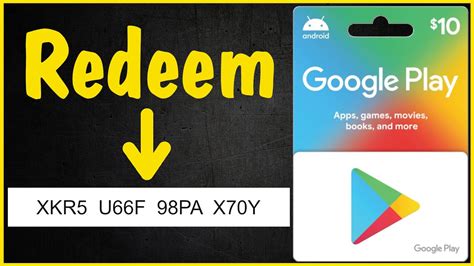 google play redeem code, How to redeem a google play card