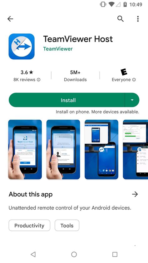 google play teamviewer host, Teamviewer indir