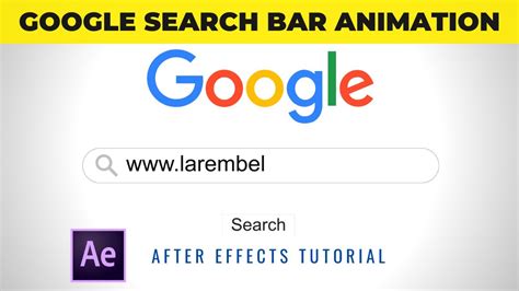 google search bar animation, Animated search bar