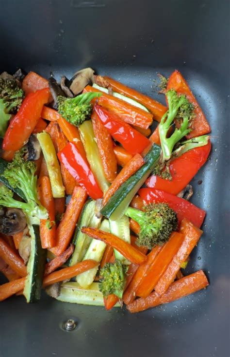grönsaker i airfryer