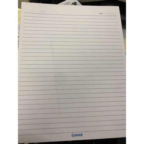 grade 6 pad paper, Intermediate mica paper from japan 80 leaves grade 6 quiz pad