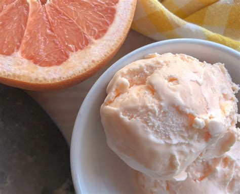 grapefruit ice cream