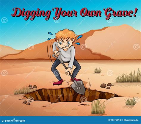 grave digging