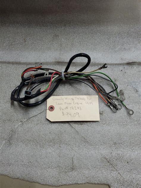 gravely wiring harness 
