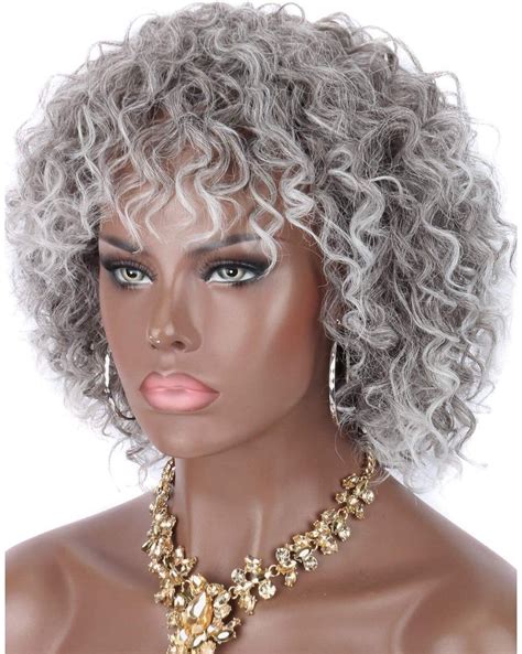 gray ombre hair wig