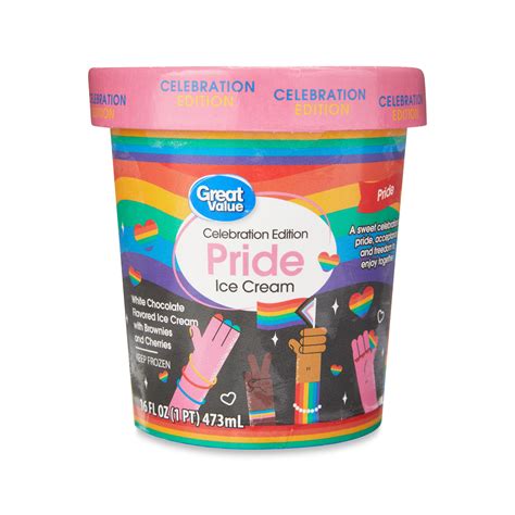 great value pride ice cream