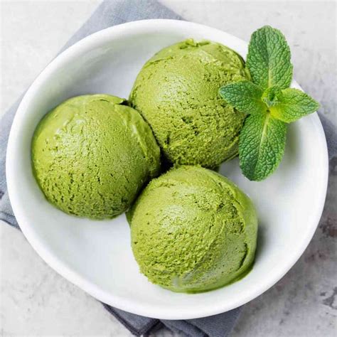 green ice cream flavors
