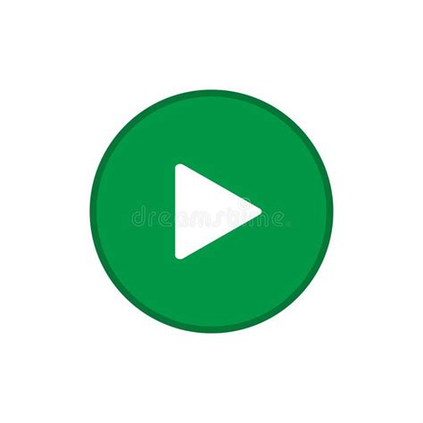green play button icon, Green play button 1186943 png