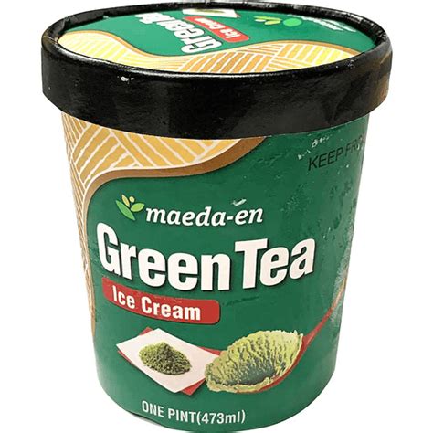 green tea ice cream maeda-en