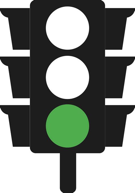 green traffic light icon, Green traffic light vector icon. traffic signal sign. go signal road