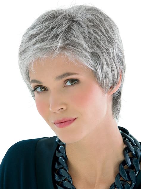 grey pixie wig