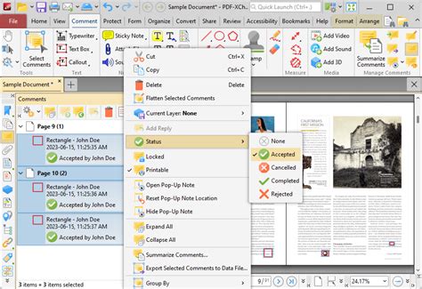 group comments in pdf xchange editor, Tracker software products :: pdf-xchange editor