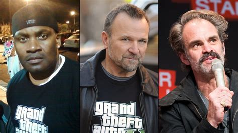 gta 5 cast, Grand theft auto 5 actors share their thoughts on game's success. Gta actors voice real life theft grand look auto character who three gta5 steven ogg trio cast gang