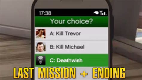 gta 5 deathwish, What is gta 5’s canon ending? all 3 endings explained