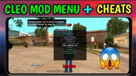 gta san andreas cleo cheat menu, Samp cheat menu
