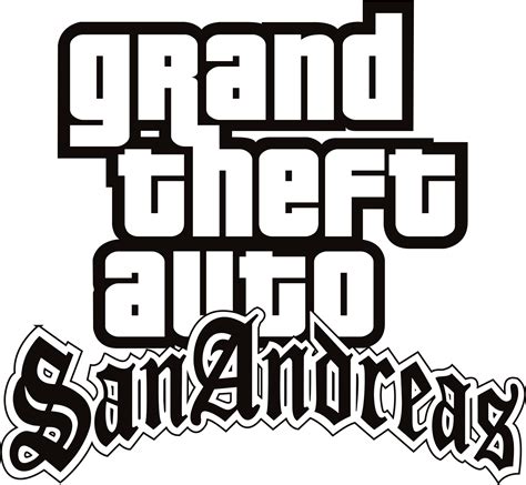 gta san andreas logo, Gta andreas san logo. Gta: san andreas logo