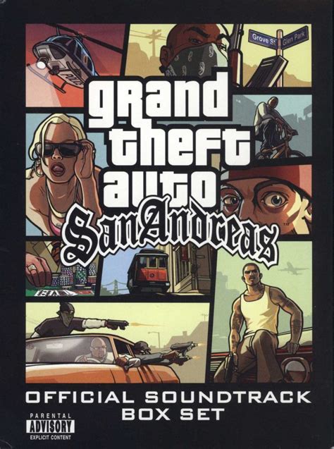gta san andreas ost, Grand theft auto: san andreas official soundtrack музыка из игры