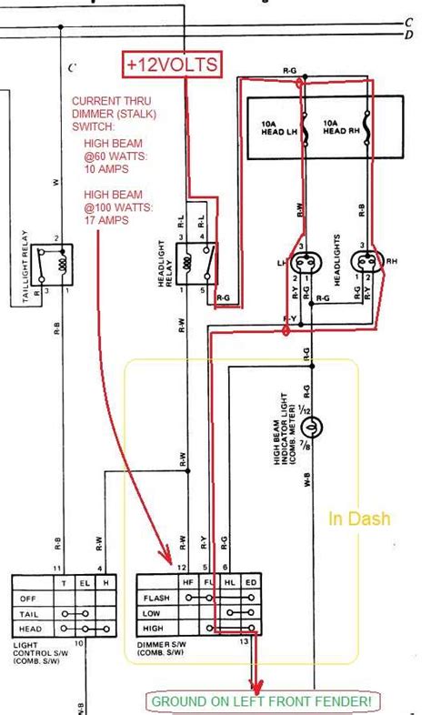 h6054 headlight wiring diagram 