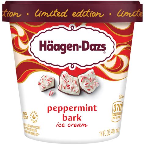 haagen dazs peppermint bark ice cream