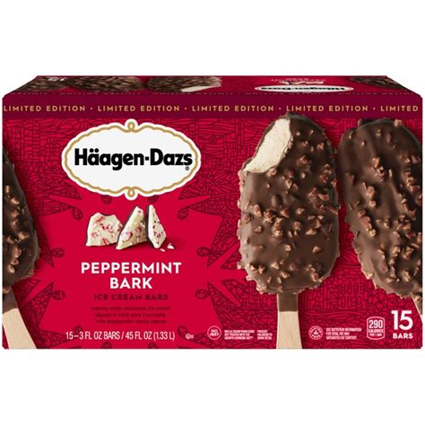 haagen dazs peppermint ice cream bars