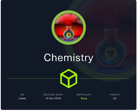 Hackthebox Chemistry Walkthrough