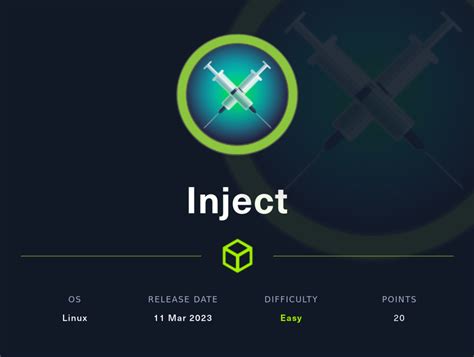 Hackthebox Inject Walkthrough