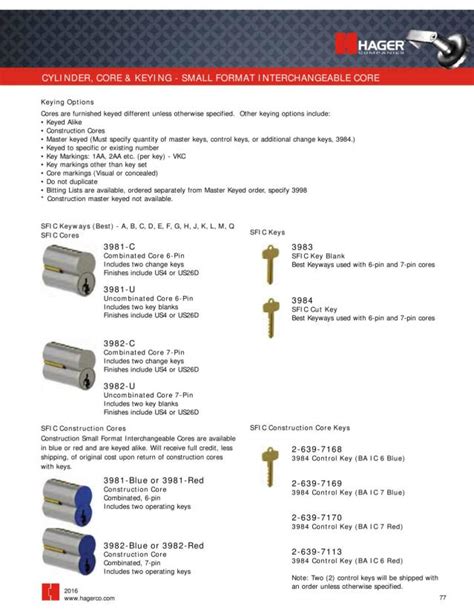 Hager Door Hardware Catalog