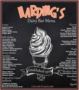 hardings ice cream