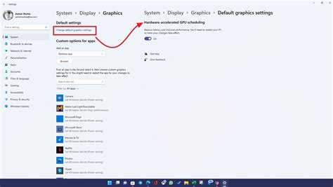 hardware acceleration gpu settings windows 11, Enable hardware accelerated gpu scheduling in windows 11