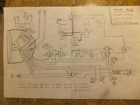 harley fxe wiring diagram simple 