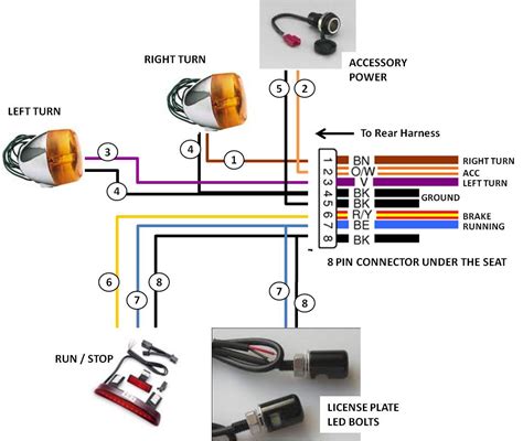 harley light wiring diagram 