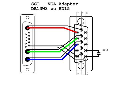 hdmi to vga cable wiring diagram 