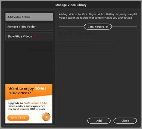 hdr player windows 10, Powerful 4k hdr video player on windows 10 pc. Hdr powerful cnx