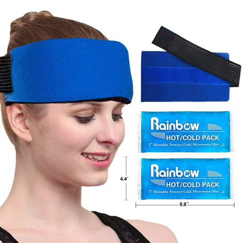 headband with ice pack