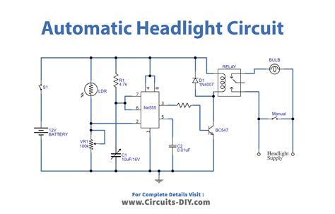 headlamp circuit diagram 