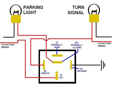 headlight turn signal relay wiring diagram 