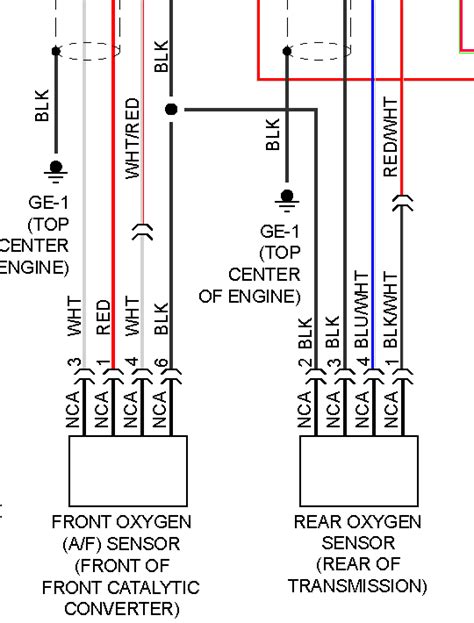 heated o2 sensor wiring diagram 
