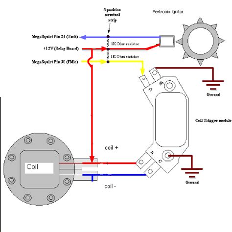hei ignition wiring diagram tach 