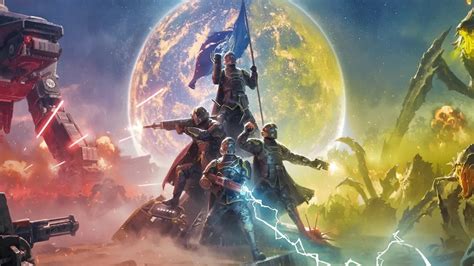 helldivers 2 next update, Helldivers 2 announced, launches on ps5 and pc this year