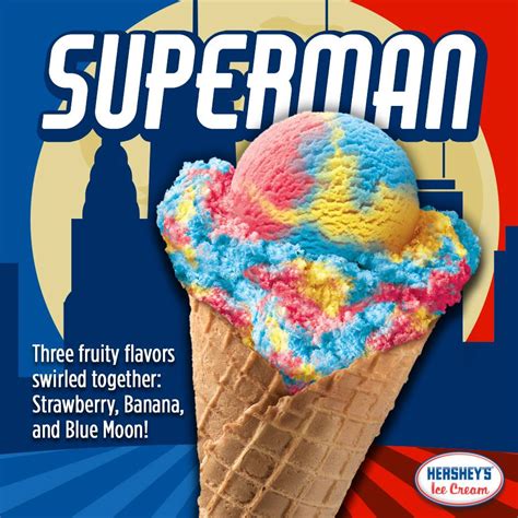 hersheys superman ice cream